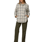 W´s Fjord Loft Overshirt Jkt - Pumice