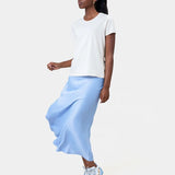 Women Light Organic Tee - Snow Melange