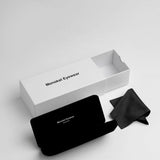 Jet Black - Orange Solid Lens