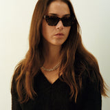Memphis Black - Green Solid Lens