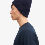 Mössa Merino Wool Hat - Navy Blue