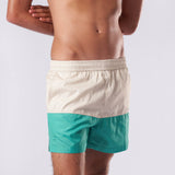 Swim shorts Morais - Ecru/Gumdrop