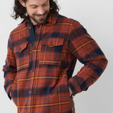 Övik Lite Padded Shirt M - Dark Navy