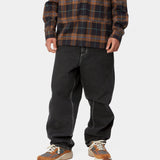 Simple Pant - Black Stone Wash