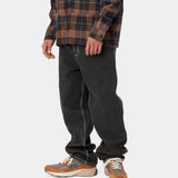 Simple Pant - Black Stone Wash