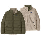 M´s Reversible Silent Down Jkt - Basin Green