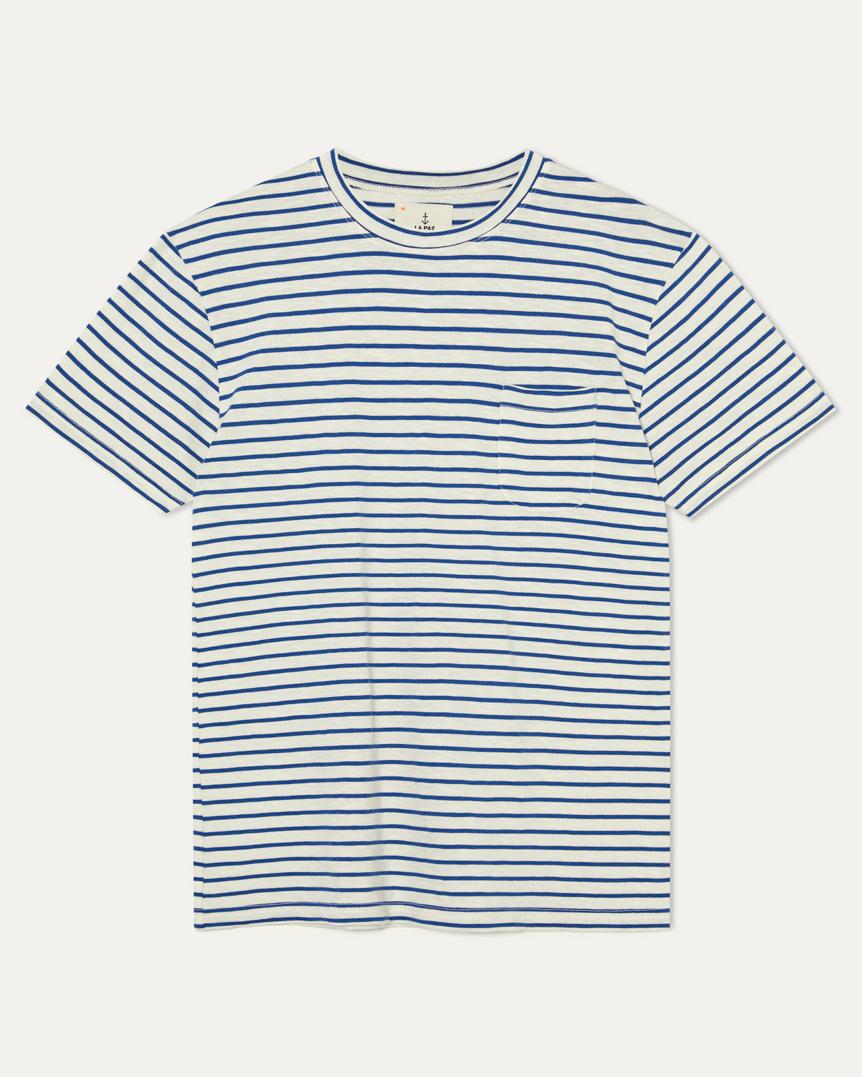 T-shirt Guerreiro Pocket - Blue Stripes