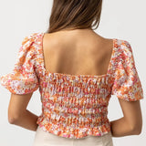 Top Pink Floral - Pink