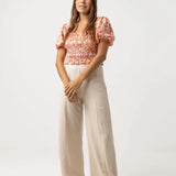 Top Pink Floral - Pink