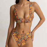 Bikiniset Oasis Floral - Chocolate