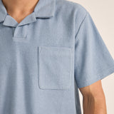 Vintage Terry Polo - Slate