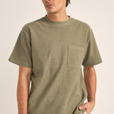 Vintage Terry Tee - Sage