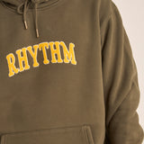 Arch Heavyweight Fleece Hood - Olive