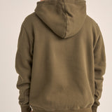 Arch Heavyweight Fleece Hood - Olive