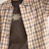 Check SS Shirt - Natural