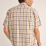 Check SS Shirt - Natural