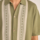 Loma Knitted SS Shirt - Sage