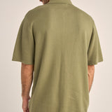 Loma Knitted SS Shirt - Sage