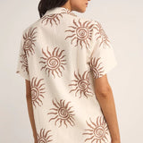 Seafarer Short Sleeve Shirt - Brown