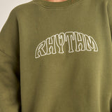 College Crew Fleece W´s - Olive