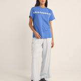 Amalfi Cargo Pant - Blue