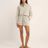 Valley Stripe Shorts - Ivy