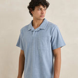 Vintage Terry Polo - Blue