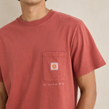 Vintage Pocket SS T-shirt - Vintage Clay