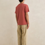 Vintage Pocket SS T-shirt - Vintage Clay