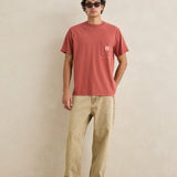 Vintage Pocket SS T-shirt - Vintage Clay