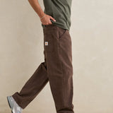 Embroidered SS T-shirt - Silver Pine