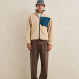 Trail Zip Thru Fleece - Sand