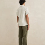 Vacation Stripe SS Shirt - Natural