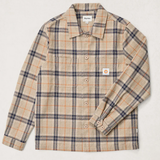 Oscar Check Shirt - Stone