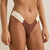 Lily Rib Holiday Pant - Chocolate
