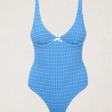 Lola Check Onepiece - Blue