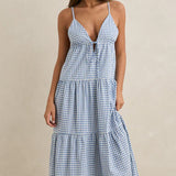 Jaci Maxi Dress - Blue