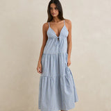 Jaci Maxi Dress - Blue
