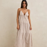Jaci Maxi Dress - Tan