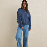 Rhythm Crewneck - Indigo