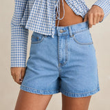 Staple Denim Short - Worn Indigo