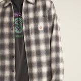 Plaid Flannel Shirt - Ash