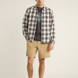 Plaid Flannel Shirt - Ash