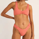 Lola Check Set - Red
