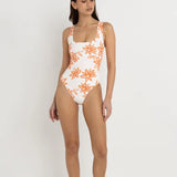 Sanctuary Floral One Piece - White