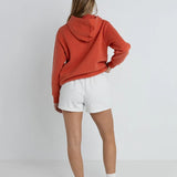 Rhythm W´s Surf Hoodie - Dusty Red