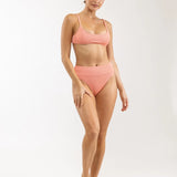 Bikini Wave Break Set - Rose
