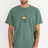 Natural Vibr Vintage T-shirt - Vintage Green