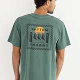 Natural Vibr Vintage T-shirt - Vintage Green