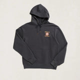 Surf Essentials Fleece Hood - Washed Black